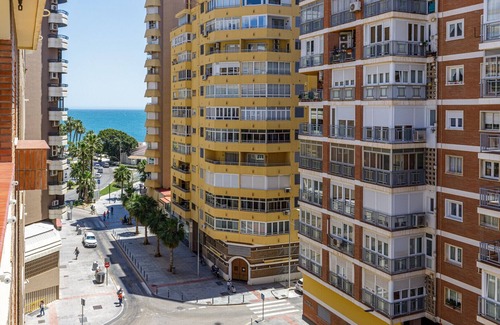 La Malagueta Appartement | Muelle Uno Studio with Sea View