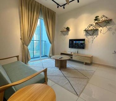 Kampung Segambut Dalam Appartement | Muji Style, Inspirasi Residences Mont Kiara