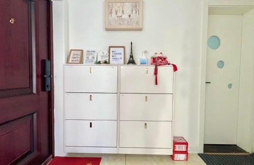 Qingdao Appartement | Muju Qingdao Twin Family Room Near Metro Line 3 Near May Fourth Square MixC