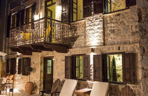 Halki Maison | Muse Mneme Seafront stone luxury villa