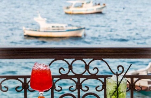 Halki Maison | Muse Mneme Seafront stone luxury villa