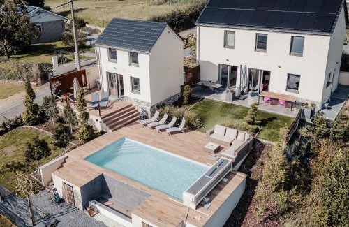 Wanze Maison | MY House's - 3 maisons avec piscine commune et la maison pour 3 personnes max avec jacuzzi privé
