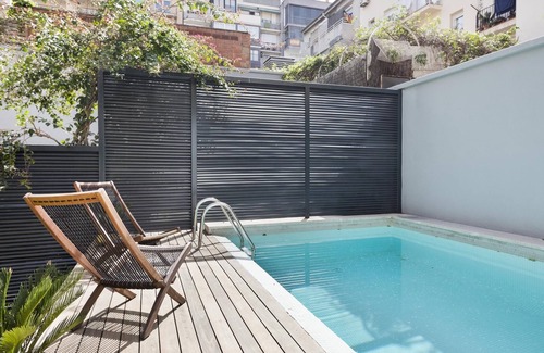 Sant Gervasi Appartement | My Space Barcelona: 2 Appa. avec Piscine Privée à Sant Gervasi pour 20 personnes