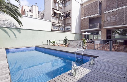la Vila de Gracia Appartement | My Space Barcelona Duplex avec piscine et terrasse dans le centre pour 6pax