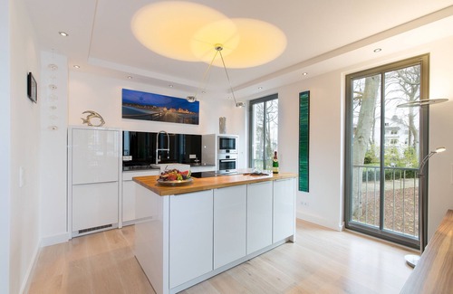 Binz Appartement | "My time out": Luxurious wellness suite with pool, sauna & infrared cabin