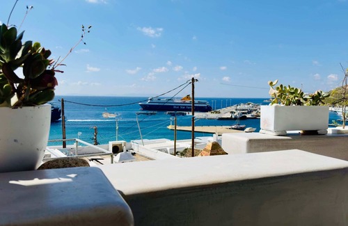 Tourlos Appartement | Mykonos Blanc Nest - Sea View Escape