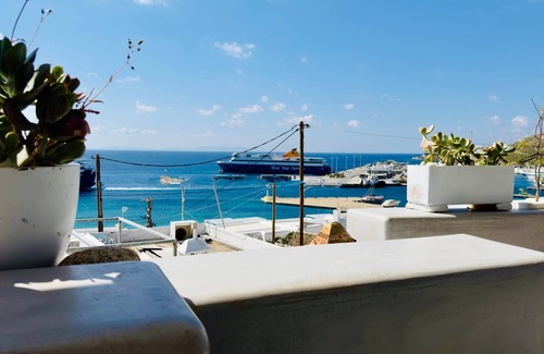 Tourlos Appartement | Mykonos Blanc Nest - Sea View Escape