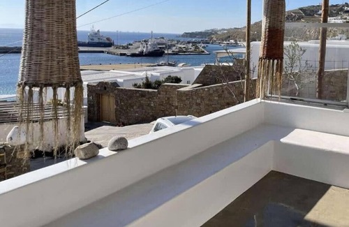 Tourlos Appartement | Mykonos Blue Nest - Sea View Escape