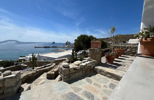 Tourlos Appartement | Mykonos Blue Nest - Sea View Escape