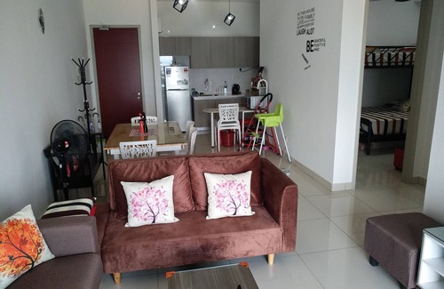 Johor Bahru Appartement | mySuites 2-BR 6pax} - 3 minutes en voiture du centre commercial Sutera