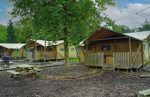 Municipality of Amstelveen Cabine | Glamping tent with 3 bedrooms and a terrace