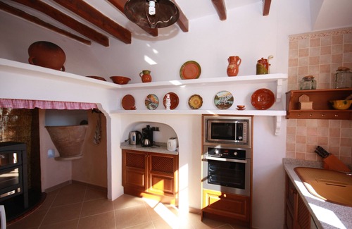 Santanyi Cottage | Na Corme Nova avec piscine à débordement, grande terrasse, coin barbecue, TV satellite