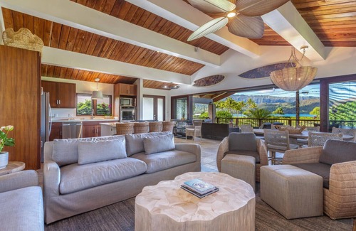 Hanalei Maison | Nalu Hanalei, Stunning Hanalei home right by the beach! TVR#5123