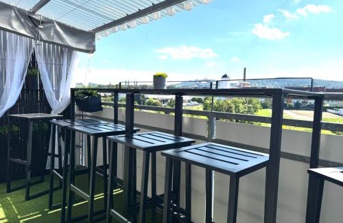 Bamberg Appartement | NAMASTÉ Homes - Ferienwohnung mit Balkon - Garage
