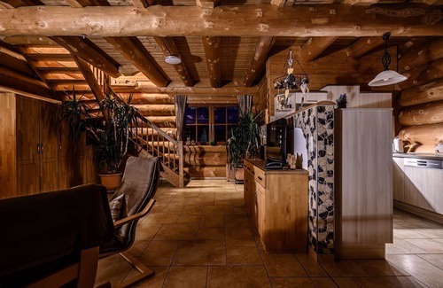 Tragweis Appartement | Natural log house Morgensonne - Heumann's log houses by the forest