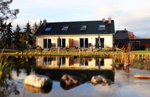 Garlitz Maison | Naturferienhof Märkisch Luch, Naturferienhof - Trapphenne