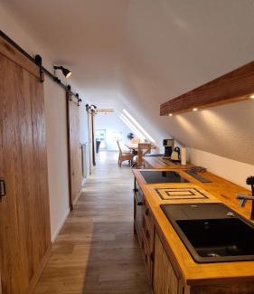 Wilsum Appartement | Naturhof Buschwiesen - Wohnung Lama