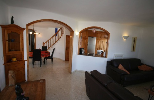 Charco del Palo Villa | Vacances de rêve naturiste, en 1-famille.- Bungalow confort avec piscine privée pour 2-6 personnes.