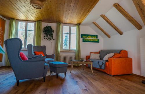 Kradolf-Schonenberg Appartement | Naturoase Säntisblick-Auszeit am Wald und Bach