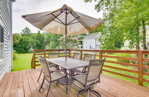 Clearwater Maison | Nautical Family Home with Deck, Near Bethany Beach!
