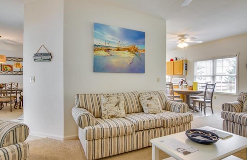 Clearwater Maison | Nautical Family Home with Deck, Near Bethany Beach!