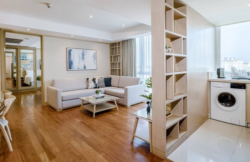 Huai Khwang Copropriété | Near BKK Hospital/2Br/Monthly