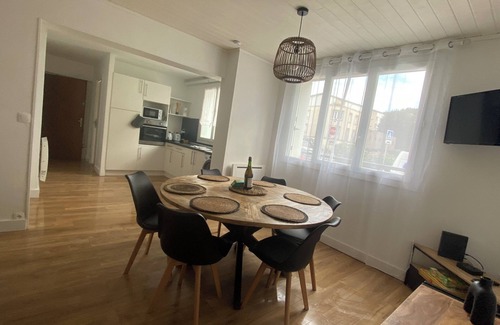 Downtown Appartement | Prox centre, beau T3, 2 ch, 4 lits