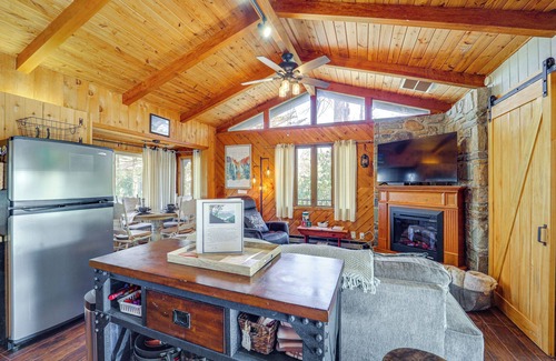 Newland Cottage | Near Lake + Trails: Rustic Newland Cabin w/ Deck!