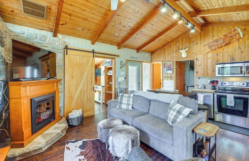 Newland Cottage | Near Lake + Trails: Rustic Newland Cabin w/ Deck!