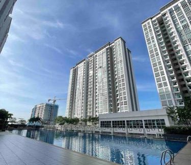 Masai Appartement | Near MMHE - 3 Bedrooms Homestay Meridin Bayvue Pasir Gudang
