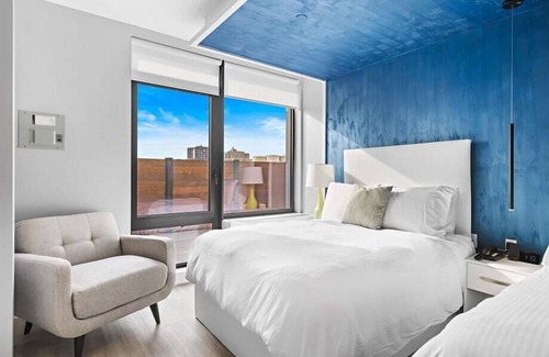 Port Morris Hôtel | near Stadium Studio 2F BR | Keyless Entry