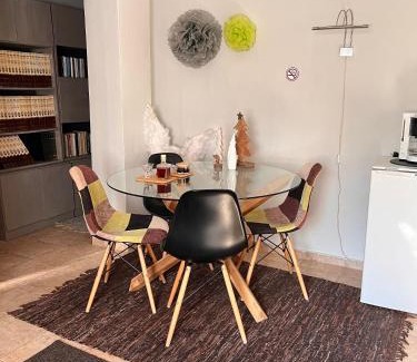 Drama Maison | Neoclassical Guest House on ground floor with a garden and private parking space