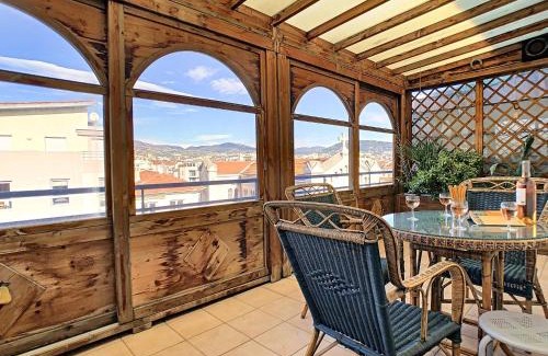 Nice City Centre Appartement | Nestor&Jeeves - BEACH COTTAGE TERRACE - Central - Very close sea - Top floor