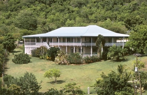 Cades Bay Villa | Peaceful Spacious Fab Pool n ° Oualie Beach Air conditionné 5 étoiles Villa Véranda