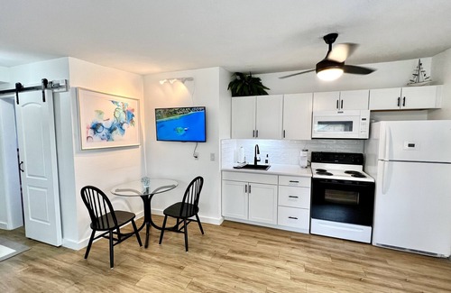 Dunedin Appartement | NEW! 1-blk to Waterfront, Sunsets, Bike Path. Tri-plex Studio Apartment