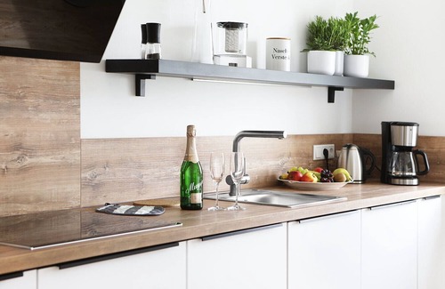 Toenning Appartement | New 5-star vacation apartment with a fantastic view of the Eider.