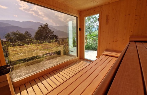 Gargazzone Appartement | Nouvel hébergement "Videre Lodge Doppelzimmer" avec vue sur les montagnes, Wi-Fi et terrasse