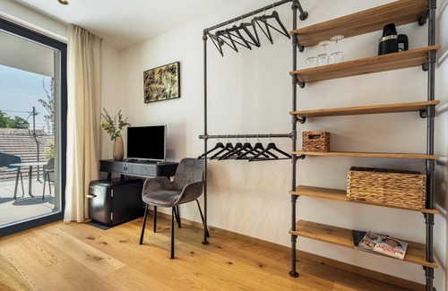 Gargazzone Appartement | Nouvel hébergement "Videre Lodge Doppelzimmer" avec vue sur les montagnes, Wi-Fi et terrasse