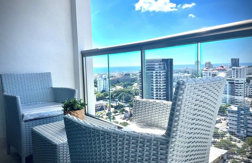 La Julia Appartement | NEW BREND LUXURY 1 BDR POOL-CINE-SAUNA-GYM-WIFI- APT I 19