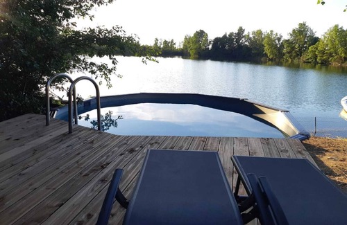 Lespinasse Villa | LOCATION SEPT 2022 => JUIN 2023 Villa contemporaine vue sur lac privé Blagnac