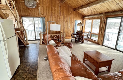 Birchwood Cabine | New! Cozy Lakefront Cabin on Red Cedar Lake in Birchwood, WI