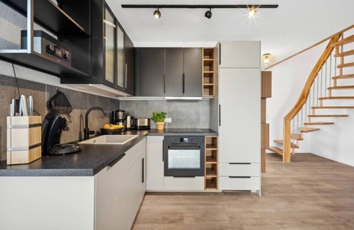 Dorfmark Maison | NEW! Design-FeWo Heidetraum, wallbox, terrace