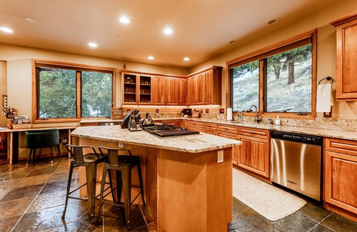 Hangen Ranch And M and B Maison | NEW! Evergreen Mountain Basecamp- home with hot tub on 10 private acres!