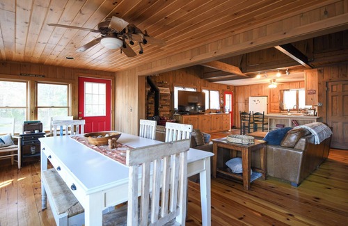 Raymond Maison | New for 2025! Spacious Pet-Friendly Home on Crescent Lake with Sandy Beach
