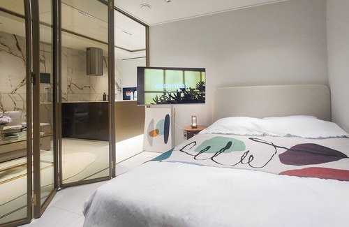 Seocho-dong Hôtel | New high-rise city view 3 room perfect for business trips and work
