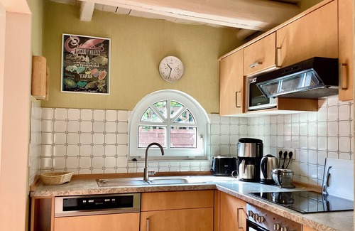 Upleward Maison | new: idyllic farm worker's house on 85 m2 near Dollart dike, garden, for 4