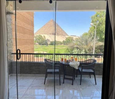 Al Haram Hôtel | New Jazal pyramids view