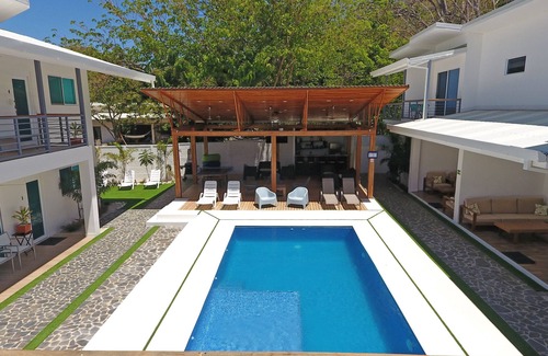 Mal Pais Villa | Belles Villas Nicoya # 1 (petit déjeuner inclus) en face de la plage de Mal Pais!