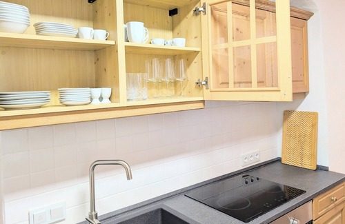 Oberammergau Appartement | New! Modern Bavarian flair with Mountain View in front of famous Pilatushaus!