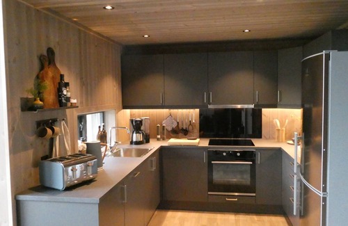 Etnedal Maison | New mountain cabin with panoramic view, sauna, ski-in -ski-out